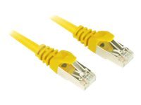 Sharkoon Koblingskabel Rj-45 Hann Til Rj-45 Hann 1.5 M Sftp Cat 6 Gul