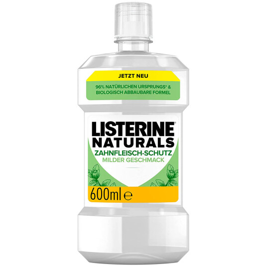 Listerine Naturals Mundskyl 600 ml. Gum Protection Listerine Naturals Mundskyl 600 ml. Gum Protection
