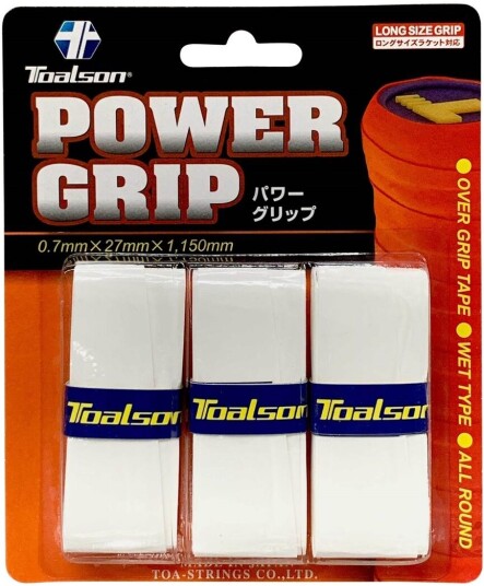 Toalson Power Grip 3-pack White Toalson Power Grip 3-pack White