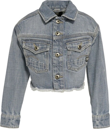 G Star RAW Denimjakke   Beskåret   Light   G Star RAW   16 år (176)   Denimjakker   Blå