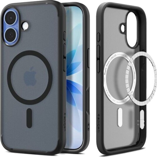 Spigen Ultra Hybrid MagSafe Mobildeksel for iPhone 17 - Frost Black