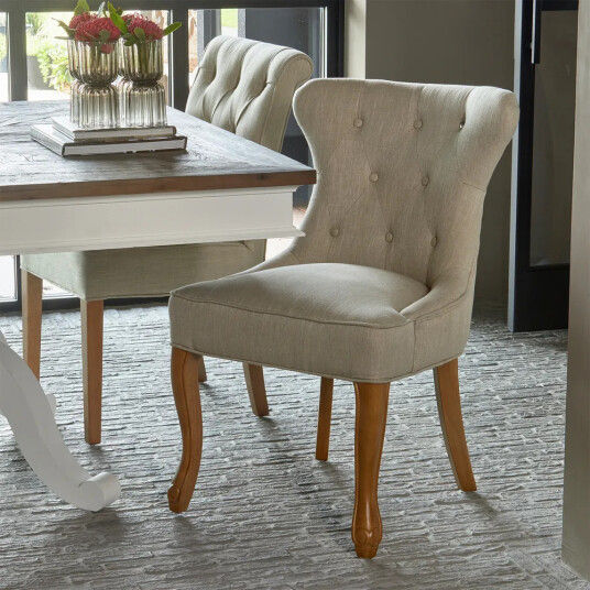 Riviera Maison George Spisestol linen flax Riviera Maison George Spisestol linen flax