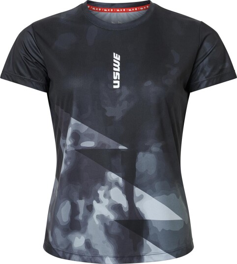 Uswe Dimma Trail Running SS Tee W Dame Svart M | T skjorte