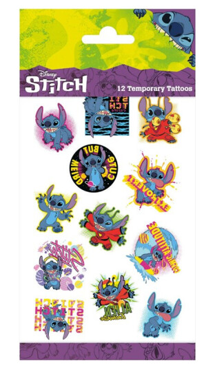 Midlertidig Tatoveringssett - Stitch Midlertidig Tatoveringssett - Stitch