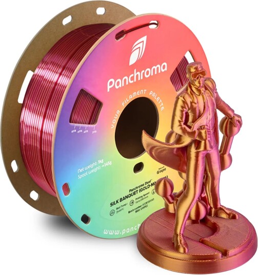 Polymaker Panchroma Dual Silk Pla Banquet (Silk Gold/silk Magenta) Polymaker Panchroma Dual Silk Pla Banquet (Silk Gold/silk Magenta)