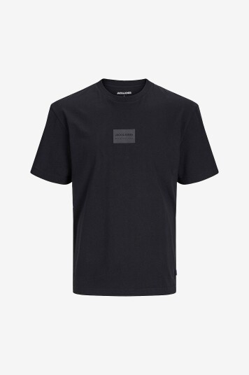 Jack & Jones Junior T skjorte jjHakkai Tee SS Crew Neck Jnr Svart