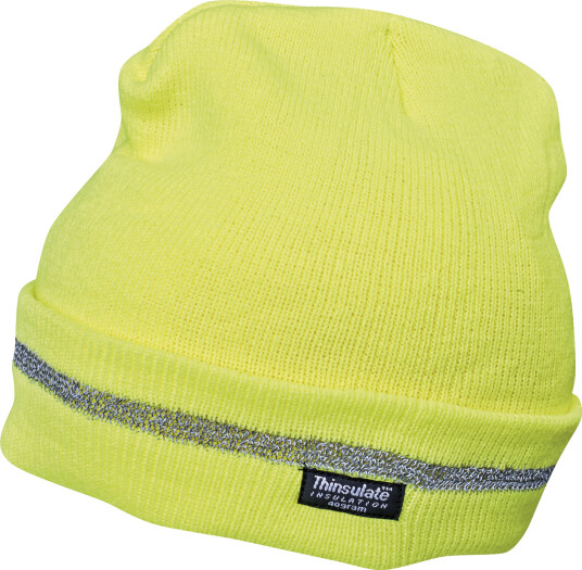Otto Schachner Lue Turia Strikket One Size, Hi-Viz Gul