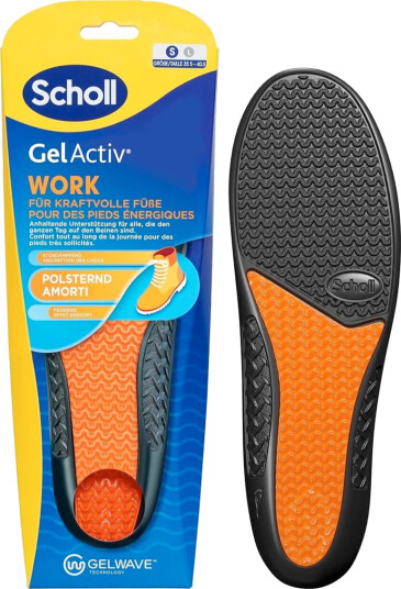 Scholl innleggssåler GelActiv WORK Small 35,5-40,5