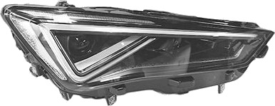 VAN WEZEL 4951966V Frontlykter