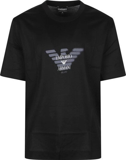 Emporio Armani Herre Topper Svart L,