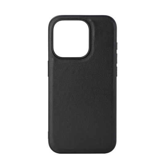 Buffalo iPhone 15 Pro Deksel PU MagSeries Svart