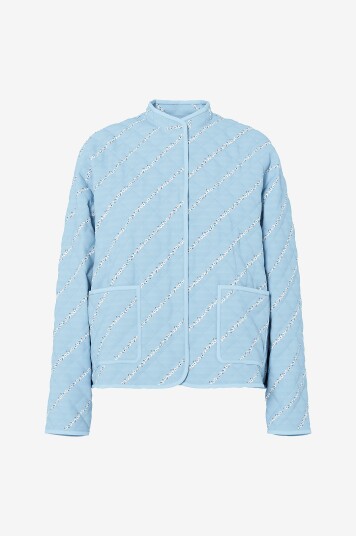 Pieces Jakke pcRikke Quilted Jacket Blå