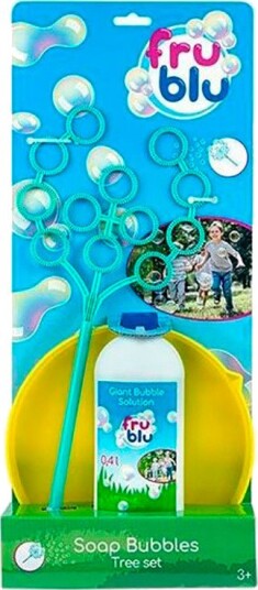 TM Toys Fru Blu Såpeboble Sett Med Tre 0,4 Liter