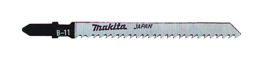 Makita Stikksagblad 75mm B11 for Tre og Plast - 5 Deler