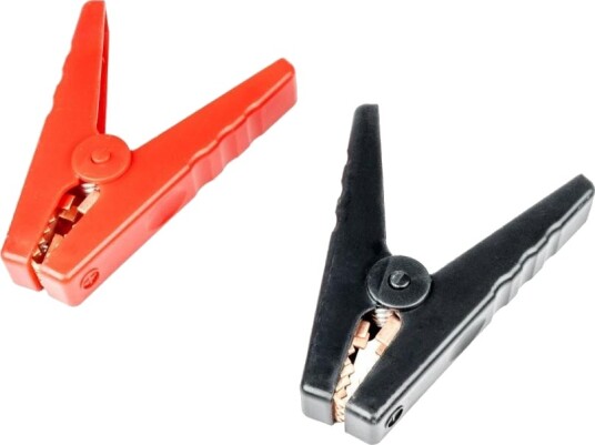 AMiO 03525 Batterilader krokodilleklemmer