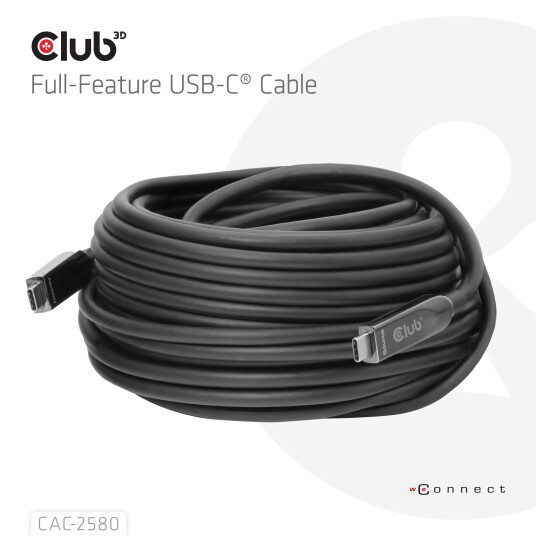 Club 3d CAC-2580 Usb-kabel Usb C