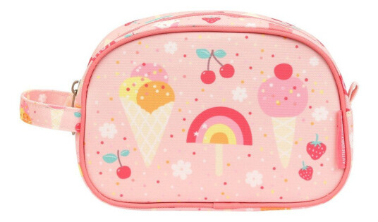 A Little Lovely Company Toilettaske 20.5x14x9.5cm Isvaffel A Little Lovely Company Toilettaske 20.5x14x9.5cm Isvaffel