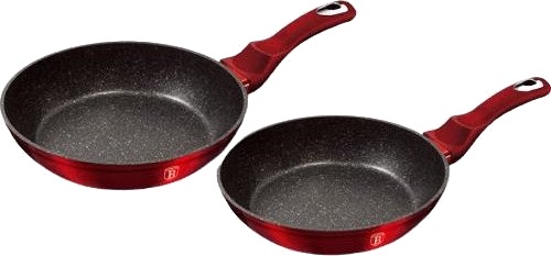 Stekepanne Berlinger Haus Stekepanner 22/26 Cm Aluminium Rød 2 Stk