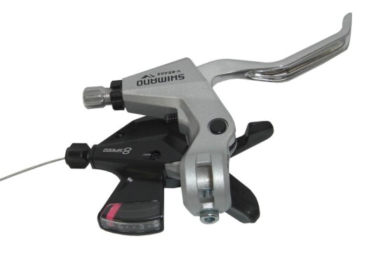 Shimano Altus Girog Bremsehendel 8 Speed Sølv