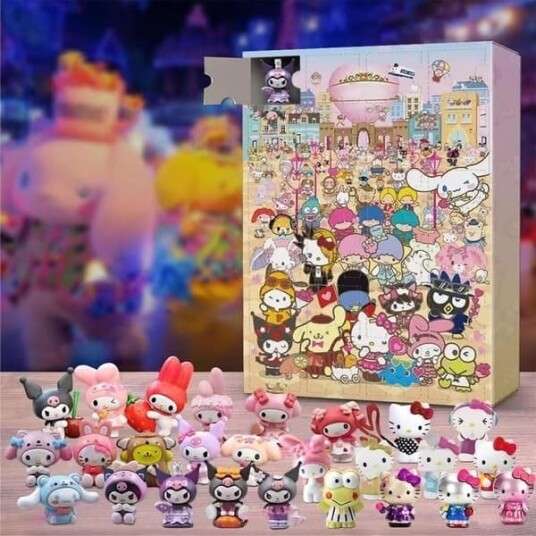 Adventskalender 2025 24 Sanrio Adventskalender Overraskelsesbokser til jul og Halloween
