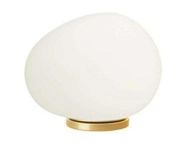 Foscarini Gregg Bordlampe Piccola Hvit/ Gull