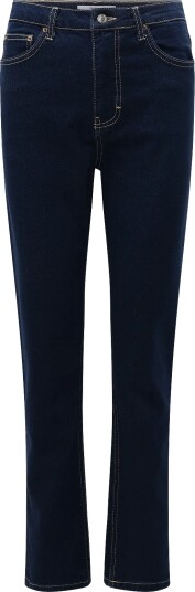 Topshop Tsdree Hr Slim Dnm Jeans Db   DARK BLUE DENIM   32 x 32