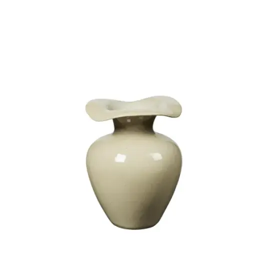 Broste Copenhagen Florentina vase M 32 cm Beige