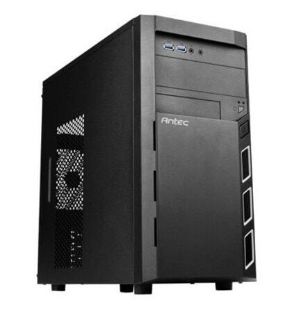 Antec Value Solution VSK3000 Elite - Kabinett - Minitower - Svart