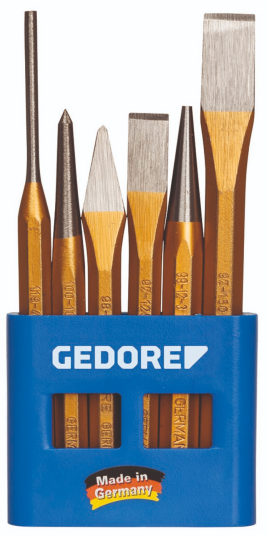 Gedore 8784480 Håndverktøy 525 G - Sete med Vanadiumstål