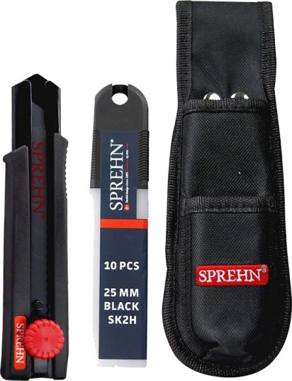 Sprehn Kniv Med Skruelås Og Knivblad 25 mm