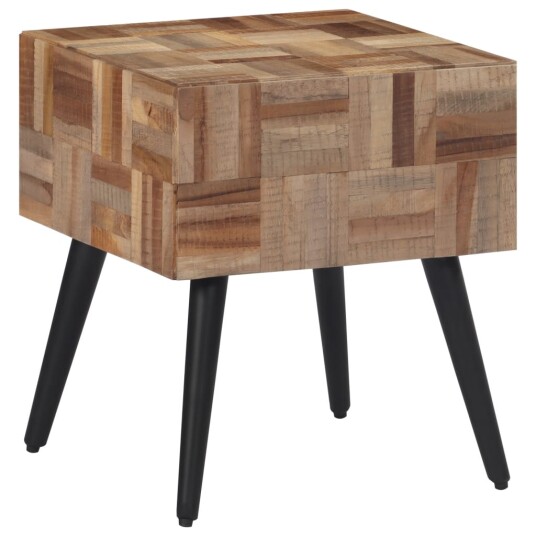 Sidebord 40x40x45 cm heltre gjenvunnet teak 8721012117396
