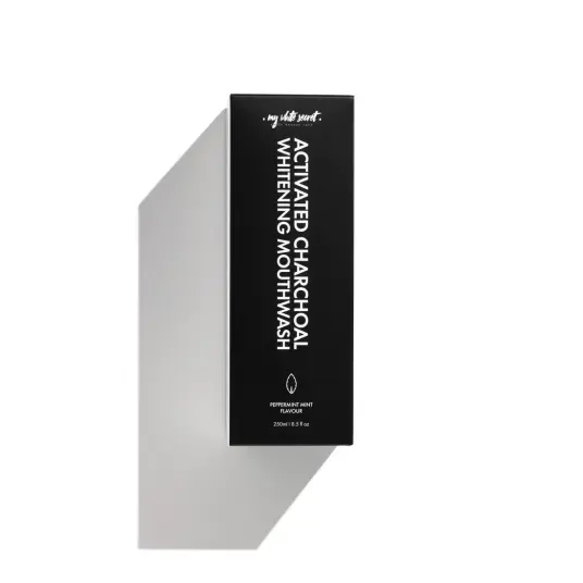 Whitening Munnvann MY WHITE SECRET Xylitol Charcoal 250 ml