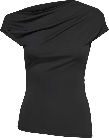 ONLY Onlaria S/L Assymetric Top Jrs BLACK L