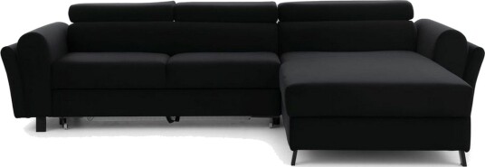 Seksjon Eltap Mariall 288x200x92 cm Mat Velvet 99 Blå Høyre