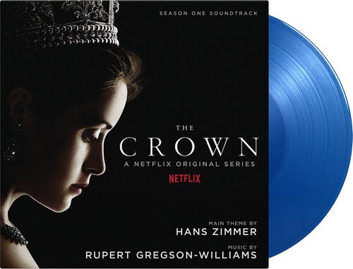 Filmmusikk, Hans Zimmer, Rupert GregsonWilliams The Crown Season 1 LP/Vinyl Filmmusikk, Hans Zimmer, Rupert GregsonWilliams The Crown Season 1 LP/Vinyl