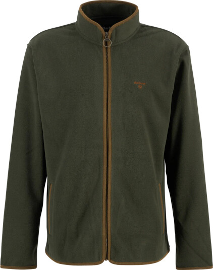Barbour Harwood Zip Thru Fleece Olivengrønn Herre
