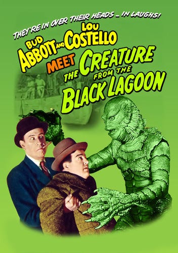 Abbott & Costello Meet The Creature From The Black DVD Abbott & Costello Meet The Creature From The Black DVD
