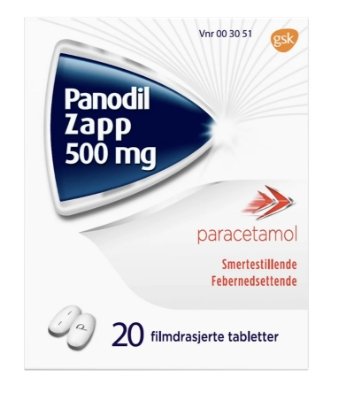 Panodil Zapp Tabletter 500mg