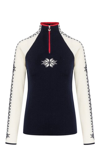 Dale Of Norway Women's Geilo Sweater Navy Offwhite Raspberry M Dale Of Norway Women's Geilo Sweater Navy Offwhite Raspberry M