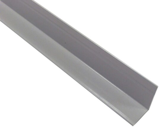 Berryalloc AVSLUTNINGSLIST/L-LIST ALUMINIUM NATURELOKSERT 2,4 M