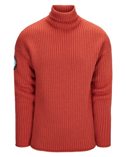 Amundsen Sports Heroes Original Turtle Neck, Herre Tangerine M Amundsen Sports Heroes Original Turtle Neck, Herre Tangerine M