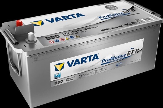 Varta EFB 12V 190Ah 1050A P+ V Varta EFB 12V 190Ah 1050A P+ V