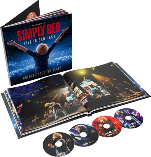 Simply Red  Holding Back the Years: 40 Years of Simply Red Live in Santiago  CD