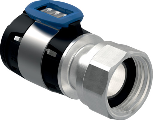 5 stk FLOWFIT adapter 16 mm x 1/2 oml blyfri silisiumbronse forniklet så