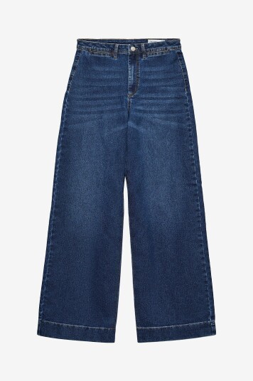 Vero Moda Jeans Vmkayla HR Wide Blå Vero Moda Jeans Vmkayla HR Wide Blå