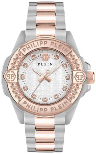 Philipp Plein Dameklokke PWOFA0525 Majesty Sølvfarget/Rose gulltonet Philipp Plein Dameklokke PWOFA0525 Majesty Sølvfarget/Rose gulltonet