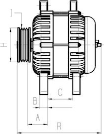 Starter HC Cargo 114075