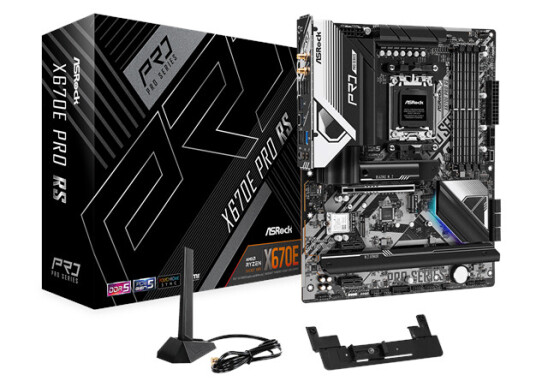 ASRock X670E Pro RS - AMD X670 - AMD AM5 socket - DDR5 RAM - ATX