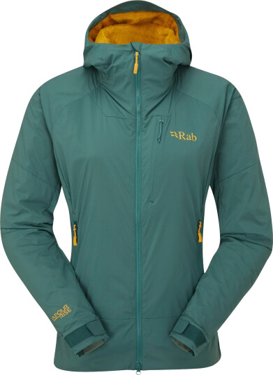 Rab  Vr Summit Jacket Wmns Dame, Gns Green Slate, 10
