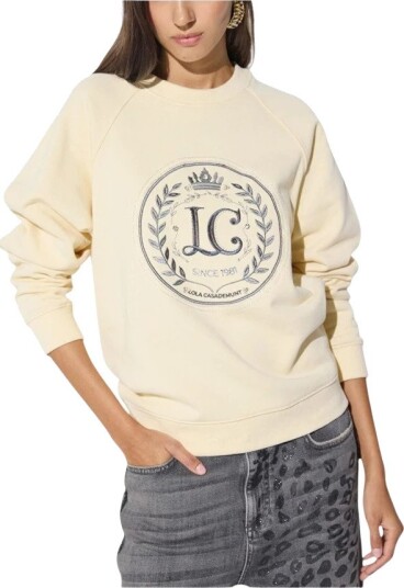Lola Casademunt Dame Gensere & Hettegensere Beige S,